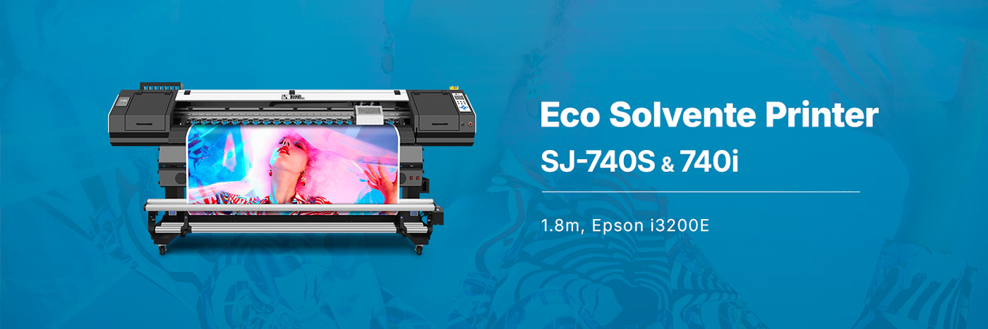 Eco Solvent Printer SJ-740S & SJ-740i & SJ-740X image
